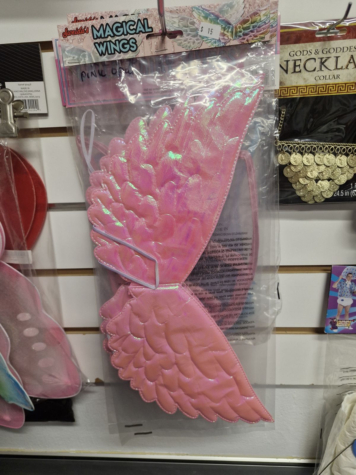 Angel and Fairy Wings Costume Accessories available instore or email shop@skimpyheaven.com.au