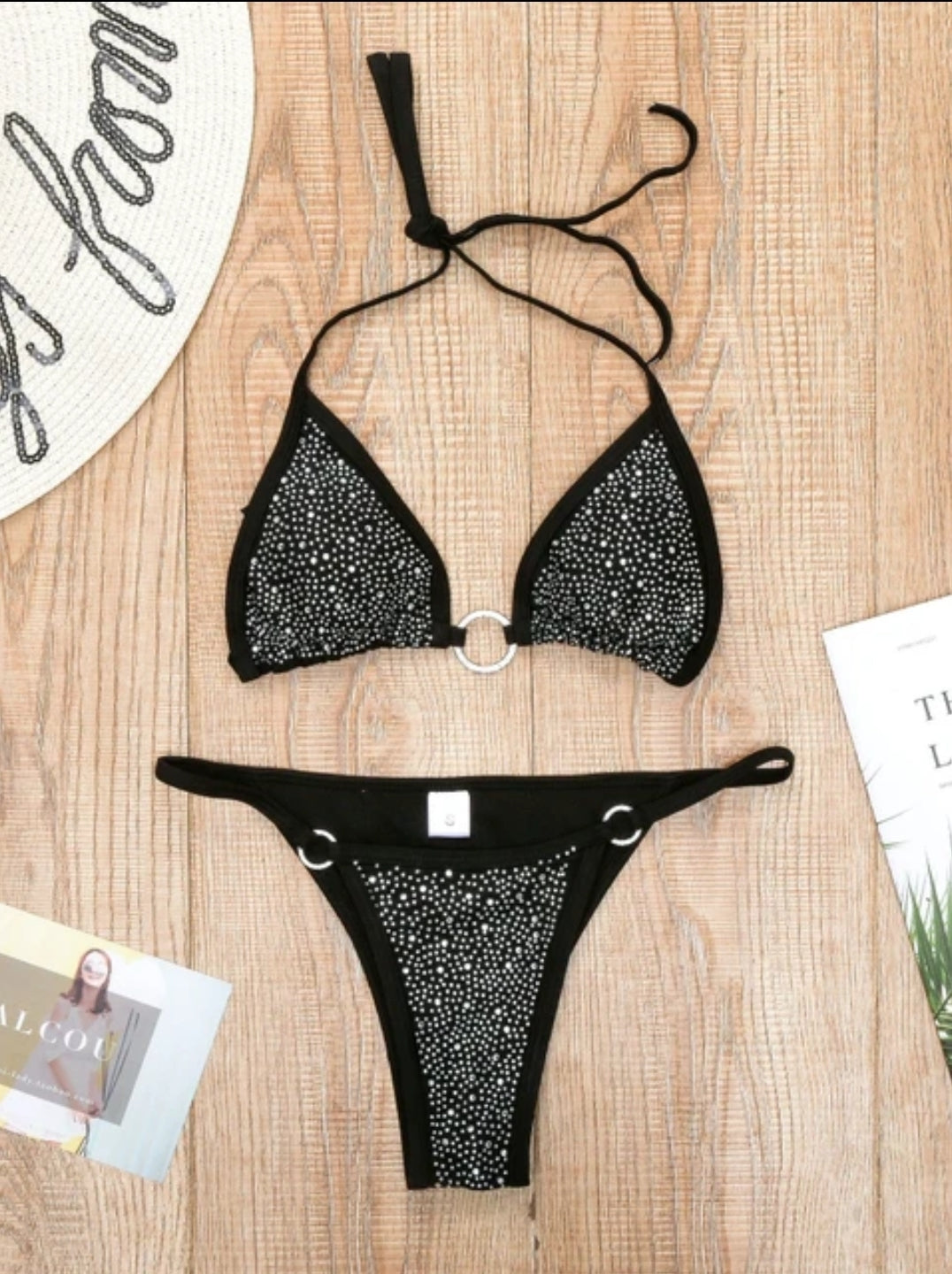 Oreilia O Ring Diamante Bikini Set