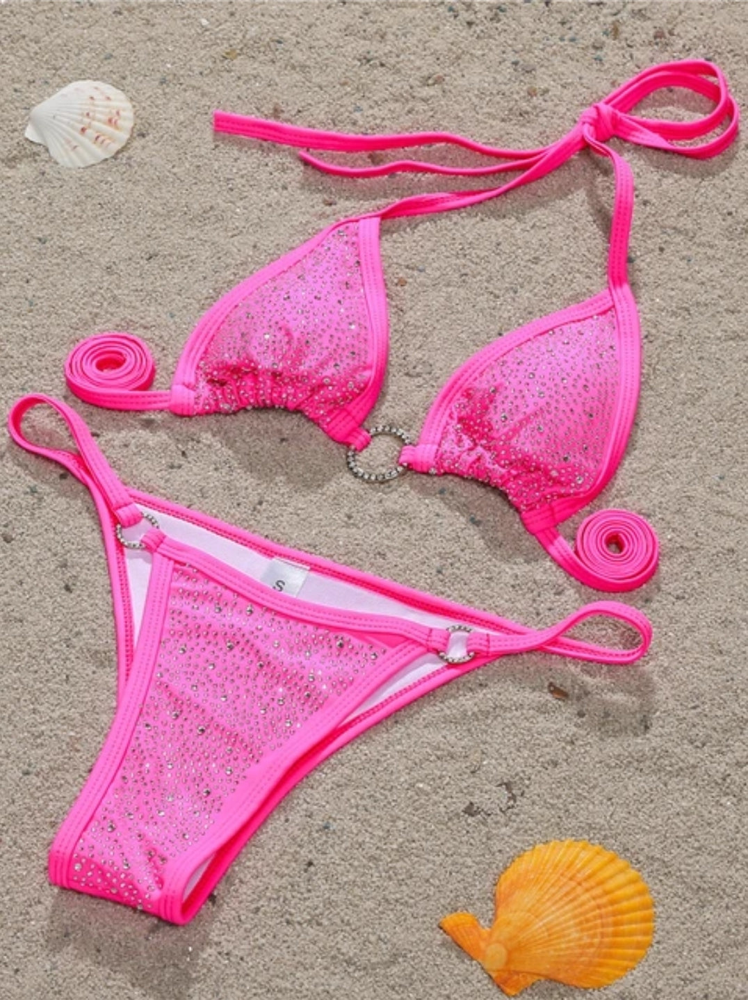Oreilia O Ring Diamante Bikini Set