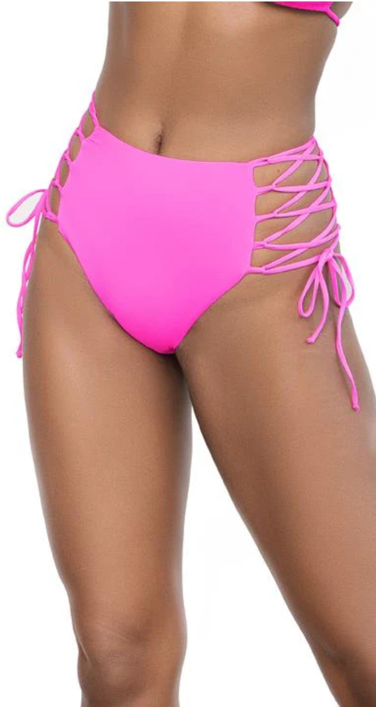 High Waisted Tie Bottoms 6649