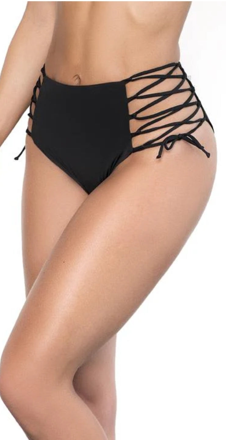 High Waisted Tie Bottoms 6649