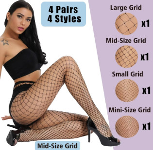Black Fishnet Tights
