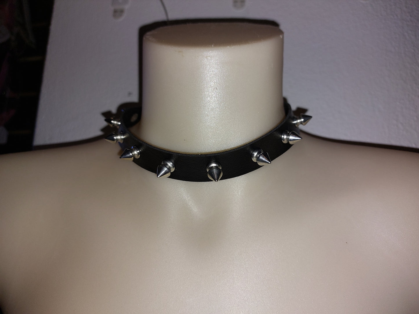 Roxy Studded Lover Collar Choker