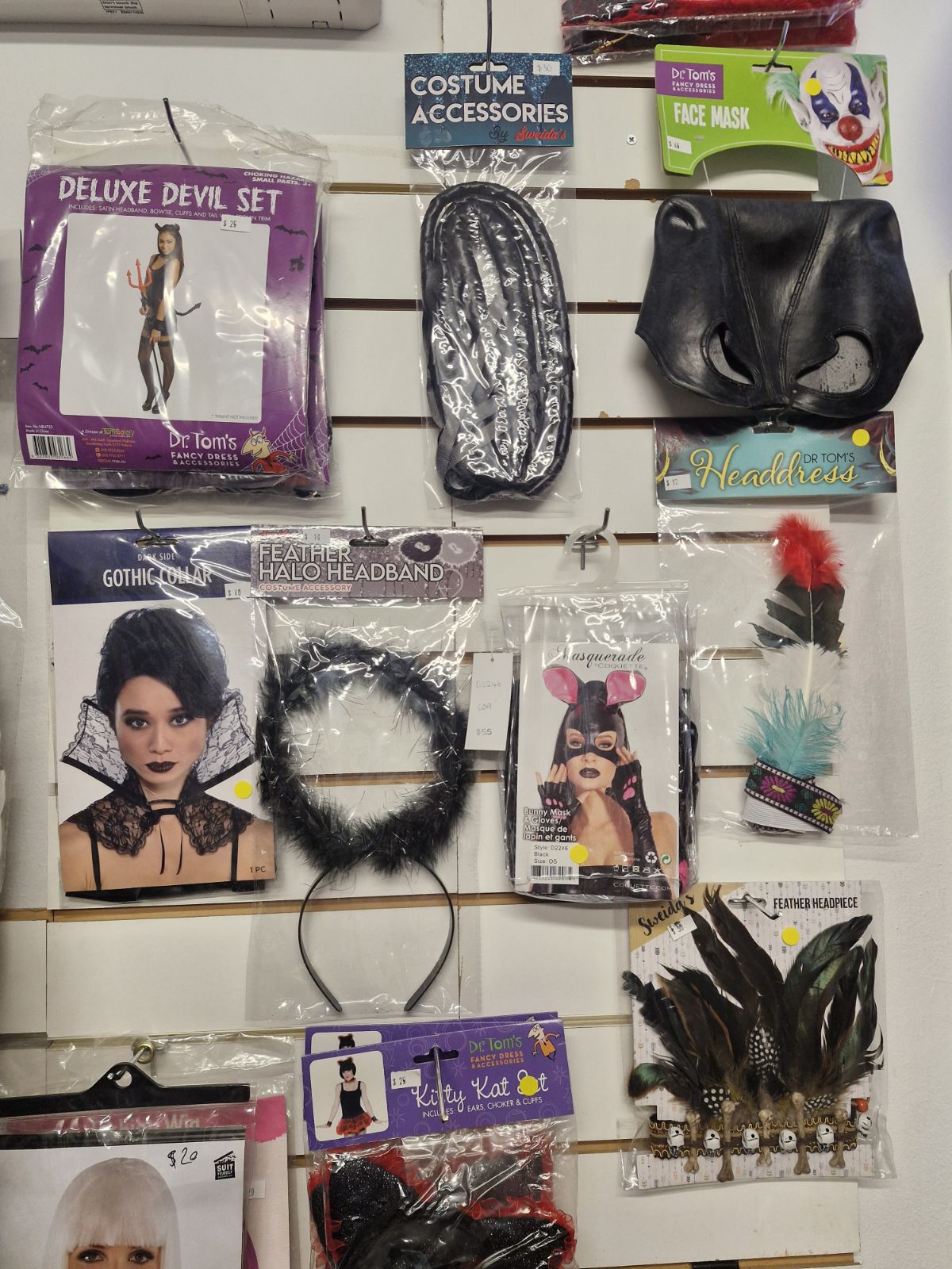 Costume Accessories available instore or email shop@skimpyheaven.com.au