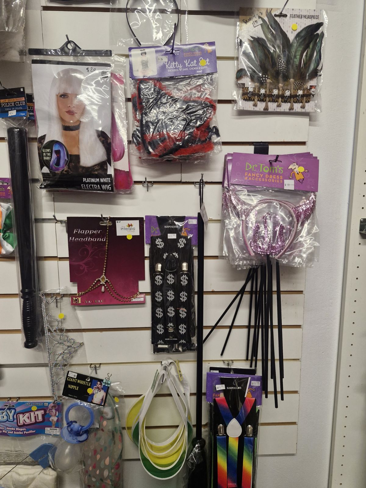 Costume Accessories available instore or email shop@skimpyheaven.com.au