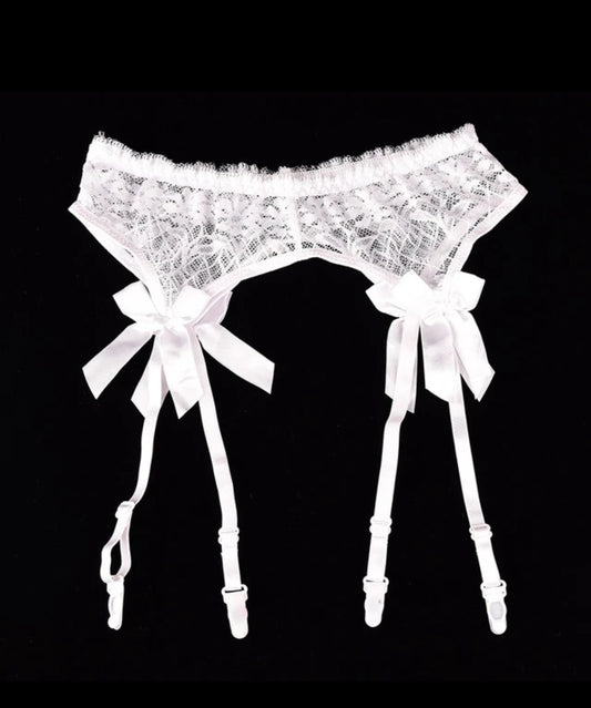 Lacey Lace Garter Belt