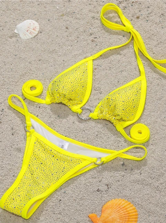 Oreilia O Ring Diamante Bikini Set