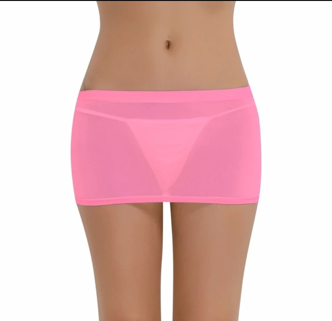 Slinky Mini Skirt