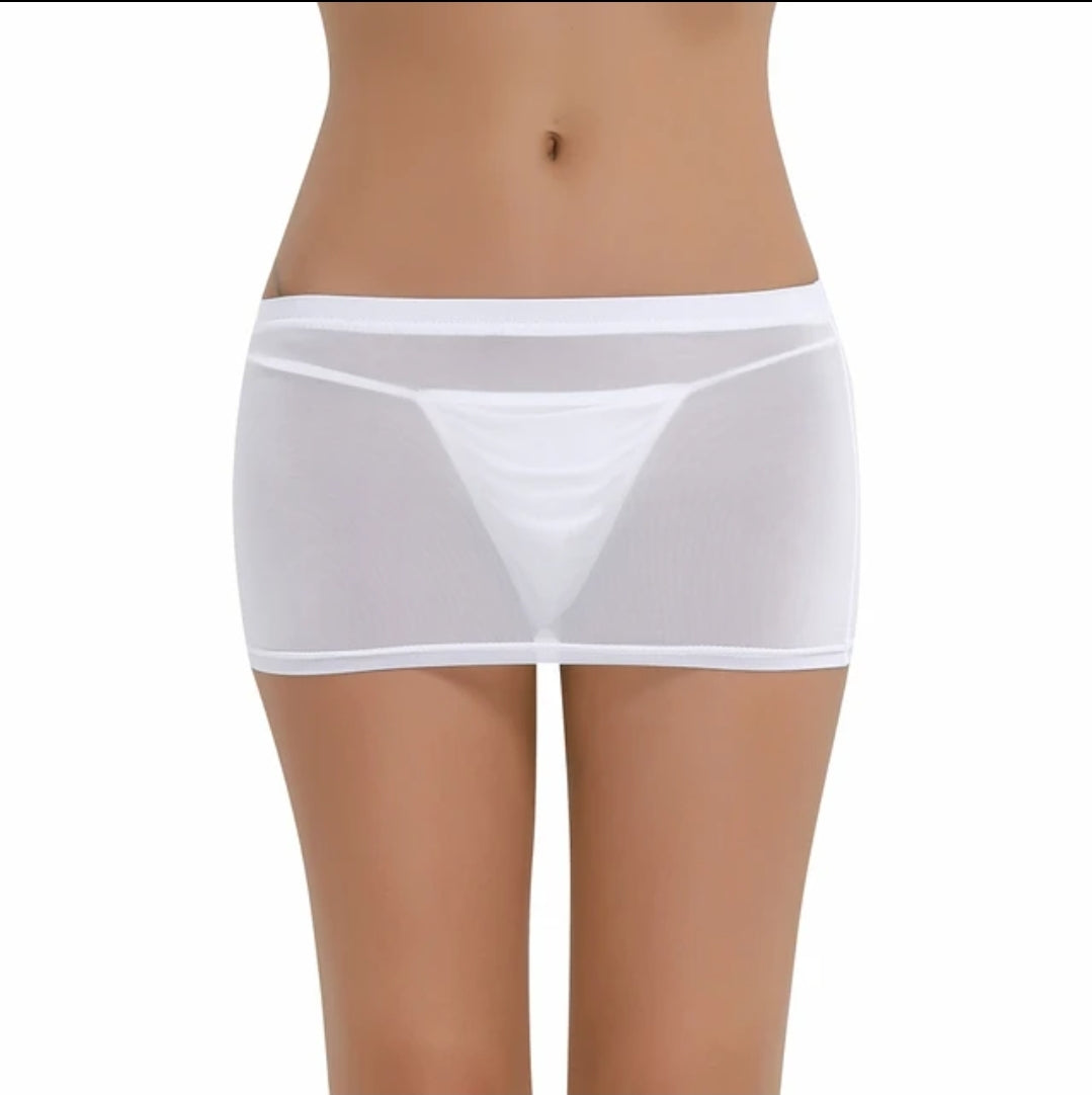 Slinky Mini Skirt
