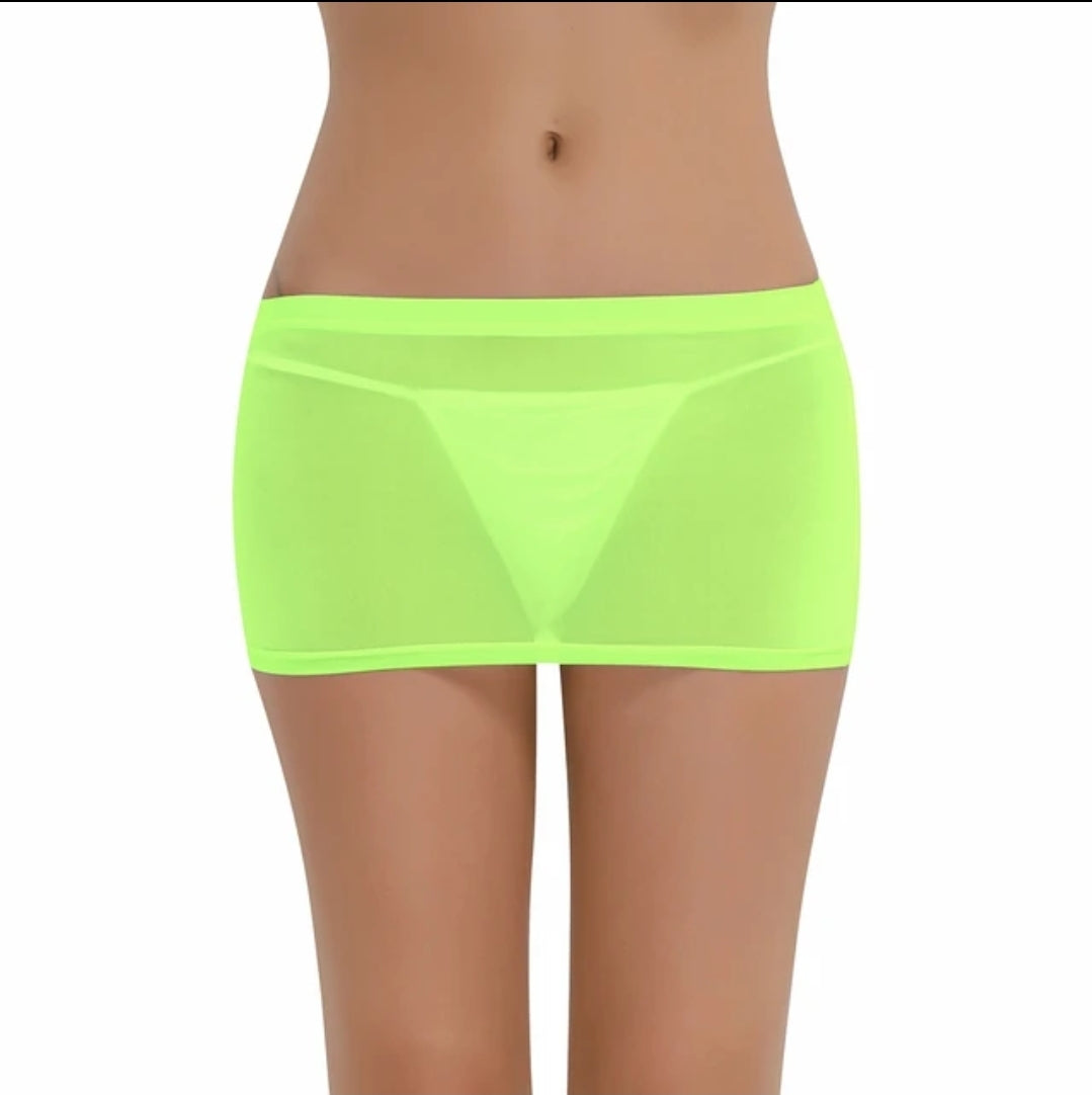 Slinky Mini Skirt