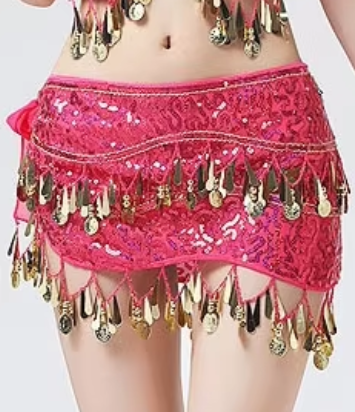 Athena Coin Wrap Skirt