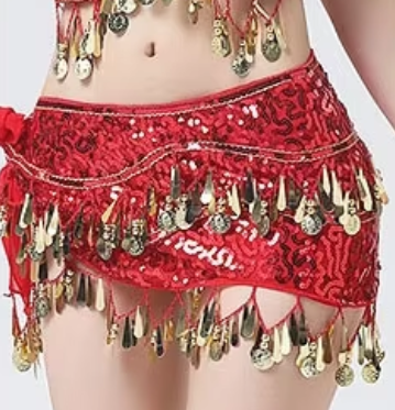 Athena Coin Wrap Skirt