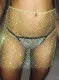 Ay Caramba Beaded Fishnet Skirt