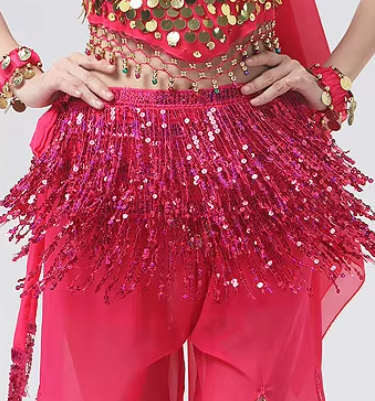 Jasmine Sequin Tassle Skirt