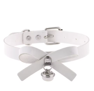 Kawaii bow bell choker