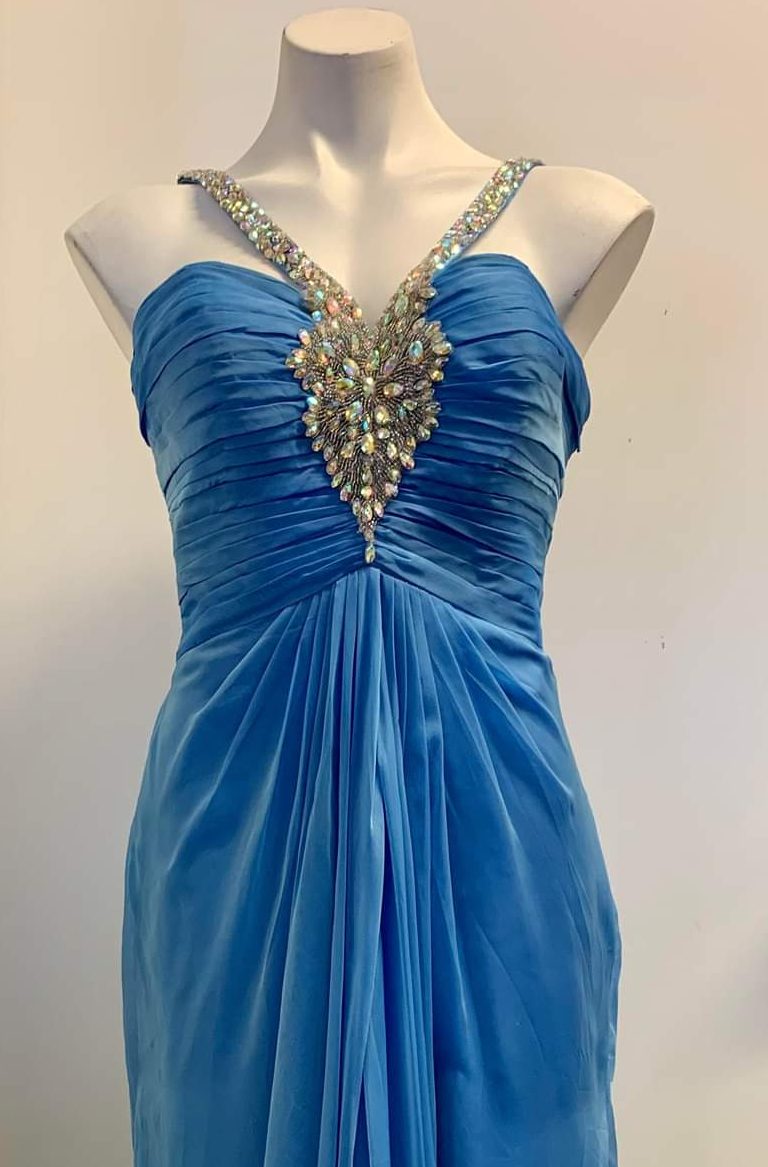 Blue Formal Dress/ Ball Gown – Shop Skimpy Heaven